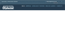 Tablet Screenshot of ofyhostel.com